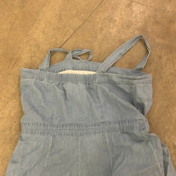 Emily and fin wide leg chambray  jumpsuit - Picture 8 of 8